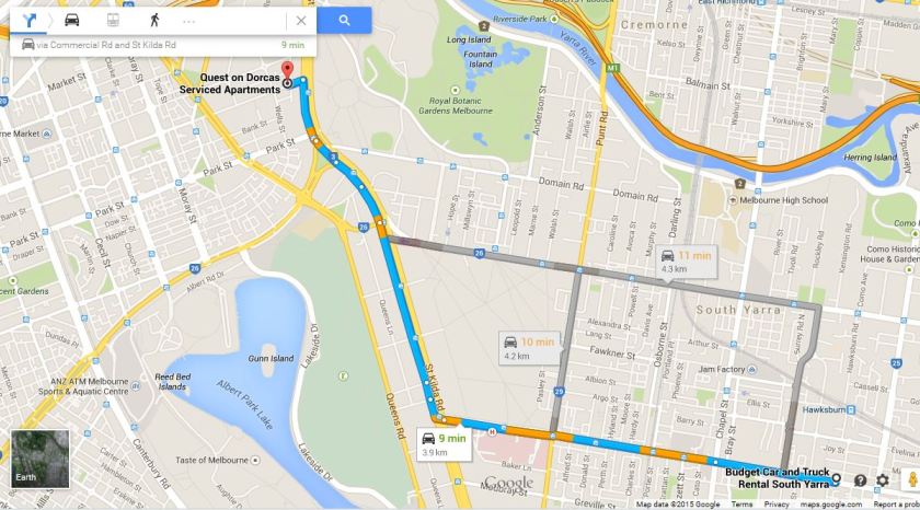 You would think that this drive does not take you a full hour. You would be wrong.