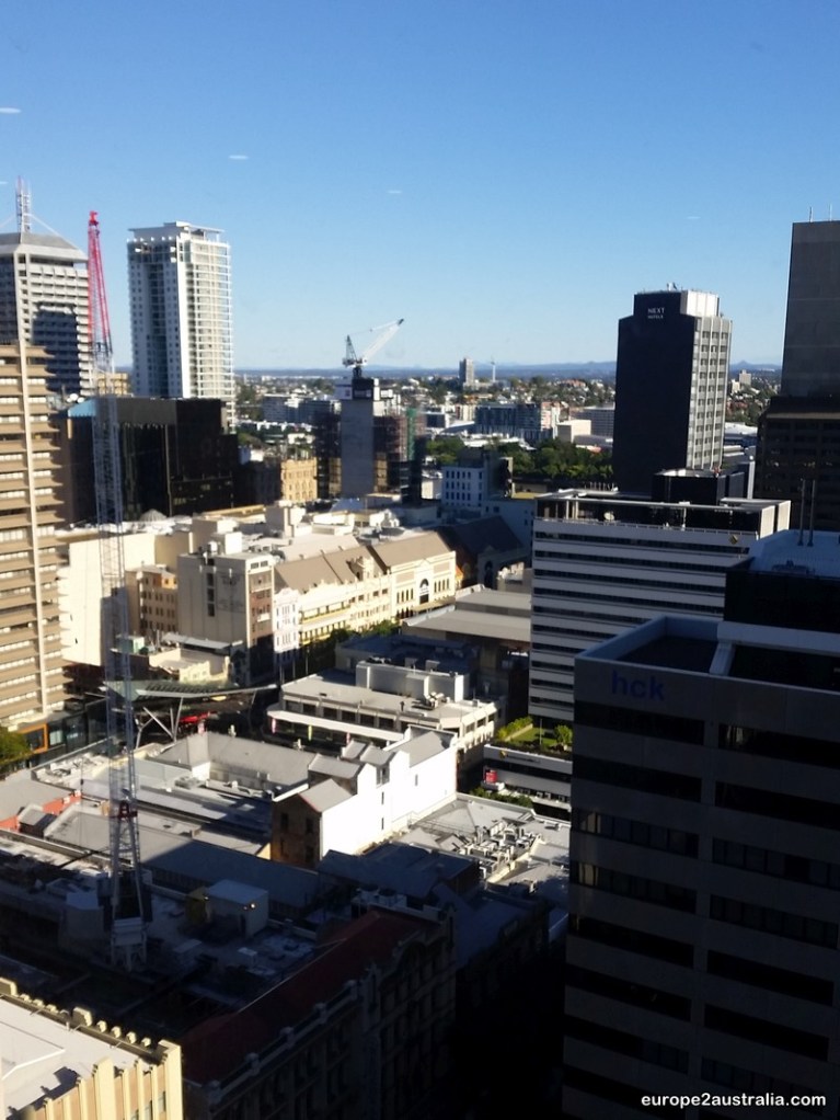 And from a different corner of the office. Still nicer weather than at home.