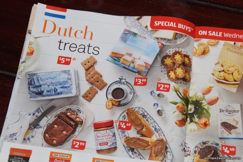Dutch Treats, only four weeks after we arrive here. Coincidence?