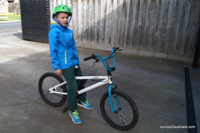 Kai on his 'new'-gumtree BMX