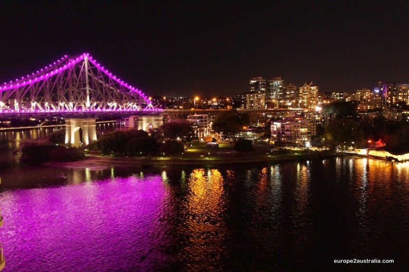Story Bridge by night