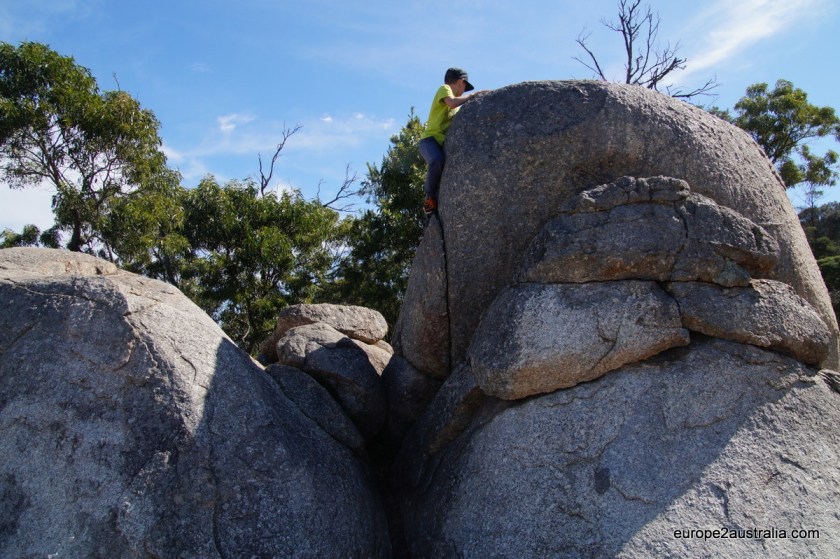Impressive rocks at You Yangs