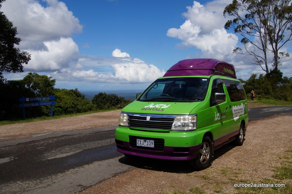 Jucy Grande camper: our experience  europe2australia.com