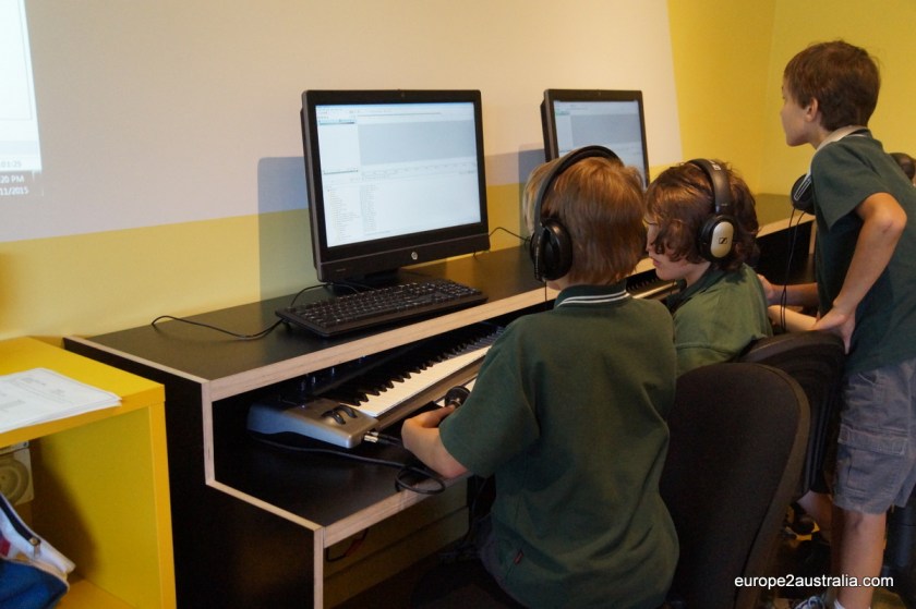 And then it was hands on.