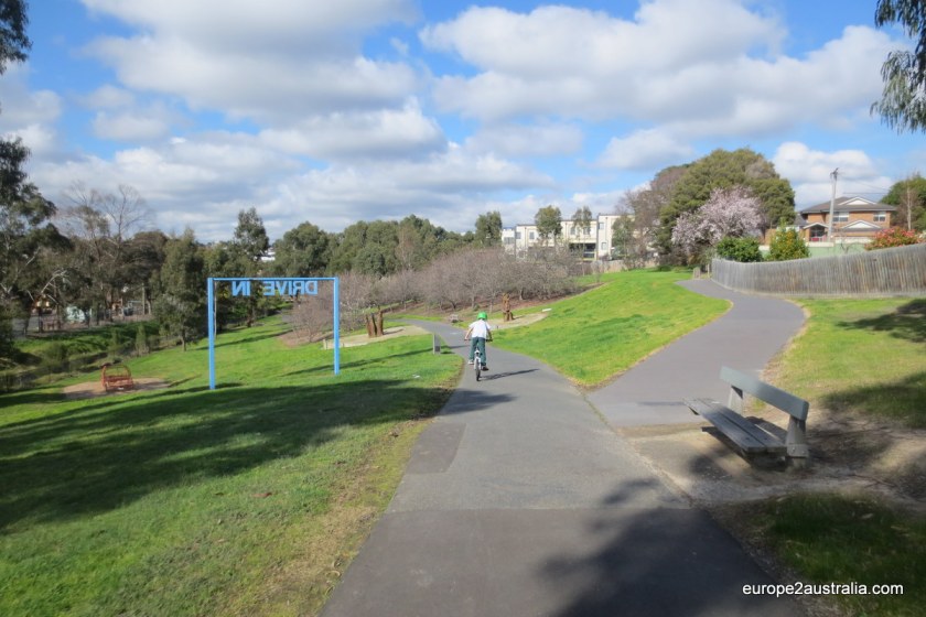 But sometimes the path widens and invites you to play.