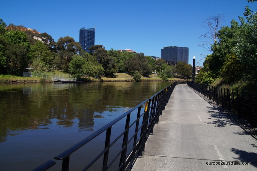Even close to CBD there is plenty of green to be had.