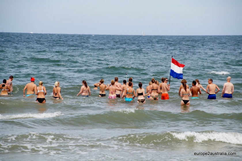 And then everyone made a run for it.