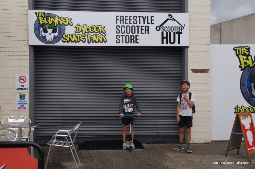 And when we got there, they were still closed. We were 5 minutes early.