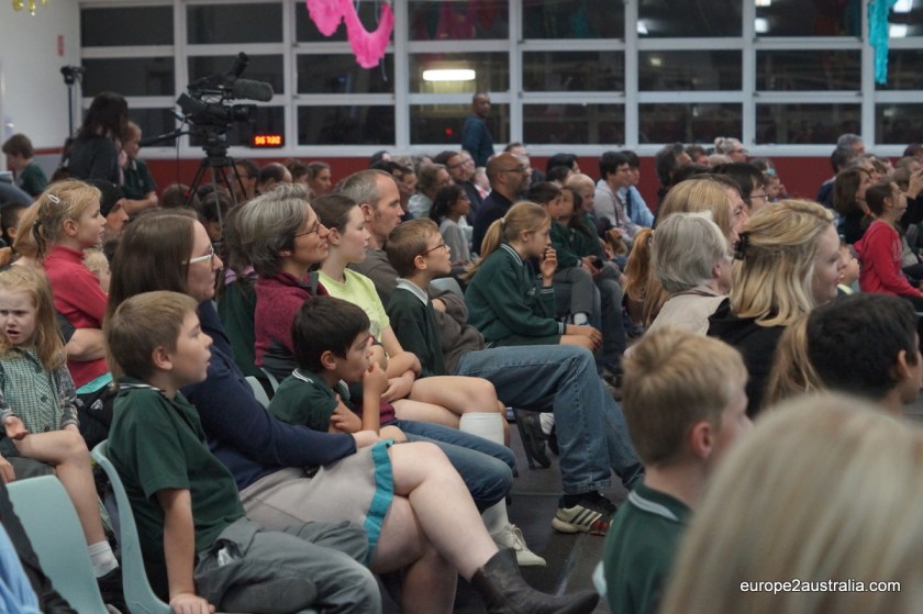 Over 250 people showed up for the event.