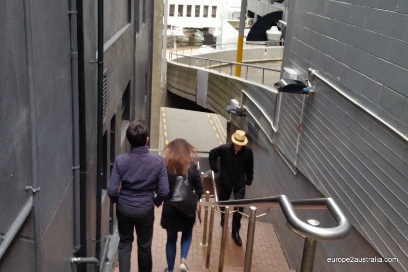 Going from one street to the next one over, horizontally maybe 50 meters apart, can involve a large number of stairs.