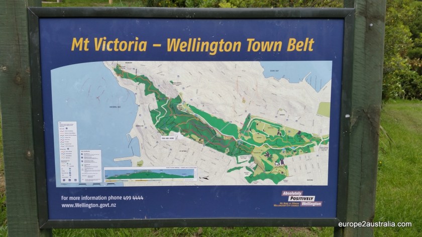 And few few steps further you get to Mt. Victoria, the green heart of the city. Parts of Lord of the Rings was shot here.