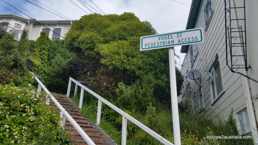 Just a few hundred meters outside the bustle of the city centre, the streets turn green... and even steeper.