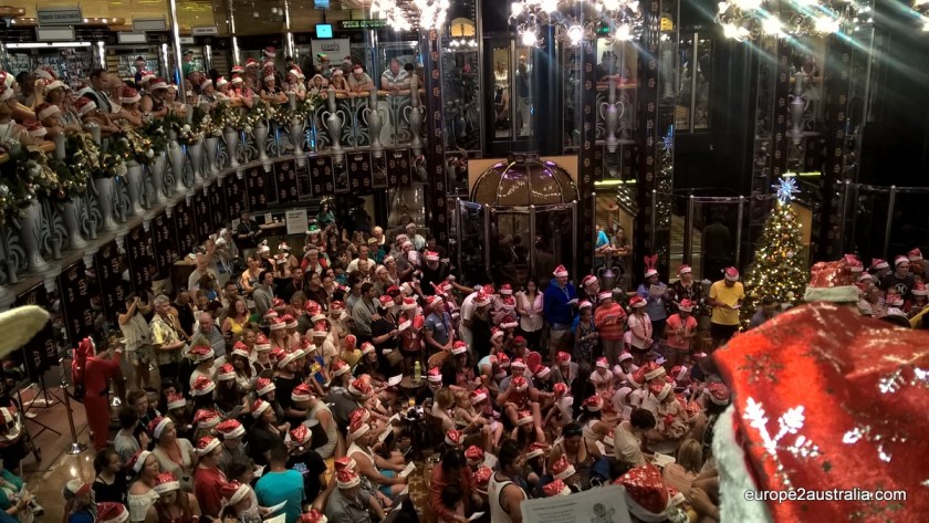 It seemed that most passengers showed up and tried crowding into the small space.