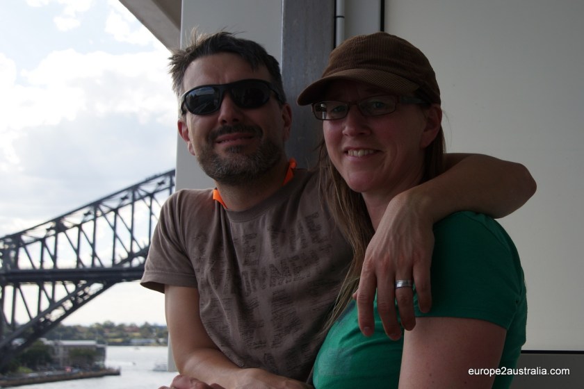 Mom and dad - ready to go cruising.