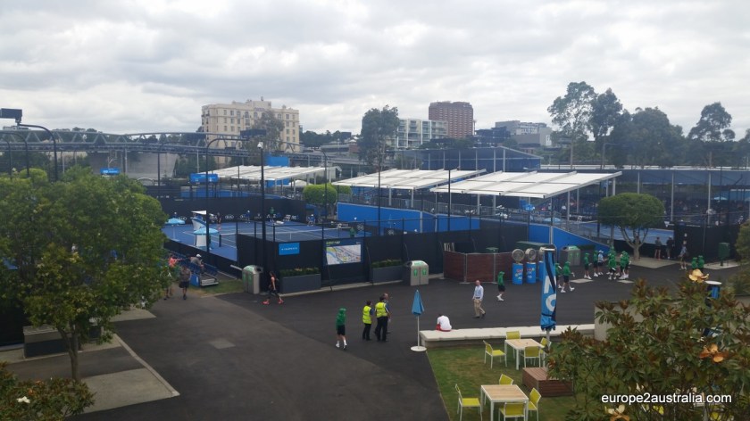 Quite the contrast to the qualification tournament.