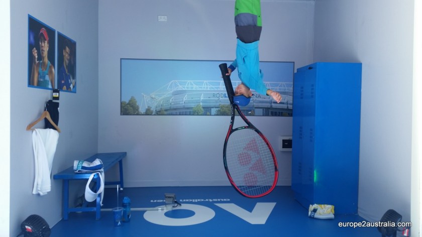 And we had some fun in the upside-down photo booth.