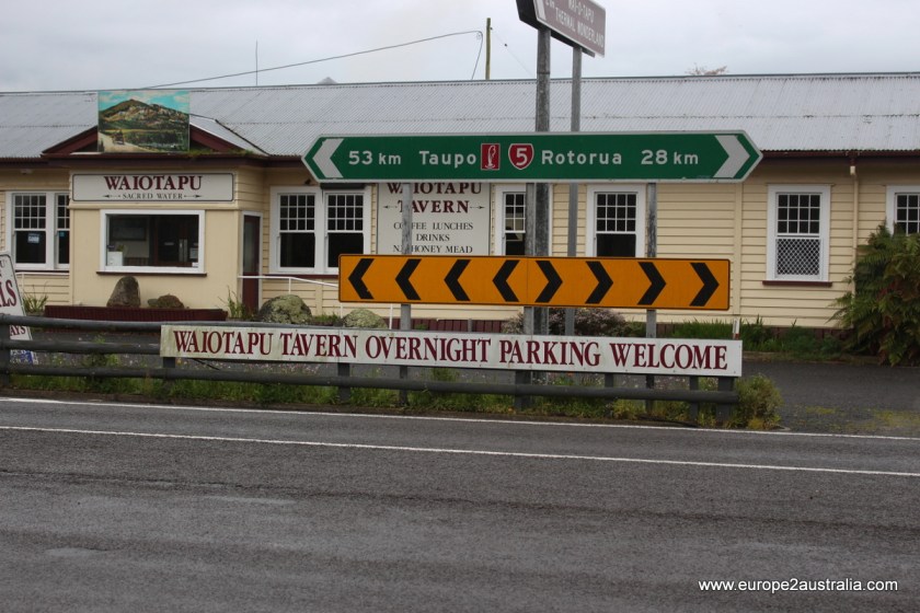 Overnight Parking at a Tavern